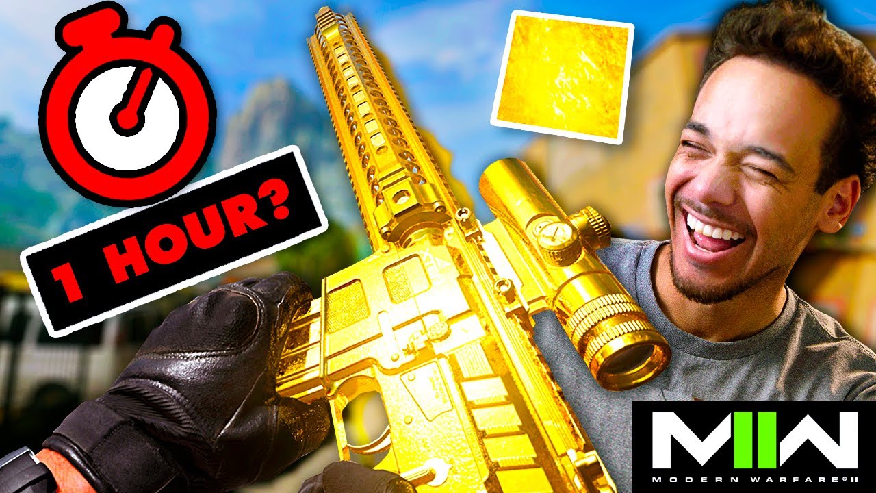 MW2 GOLD CAMO is the EASISET in COD History! [FTAC Recon]
