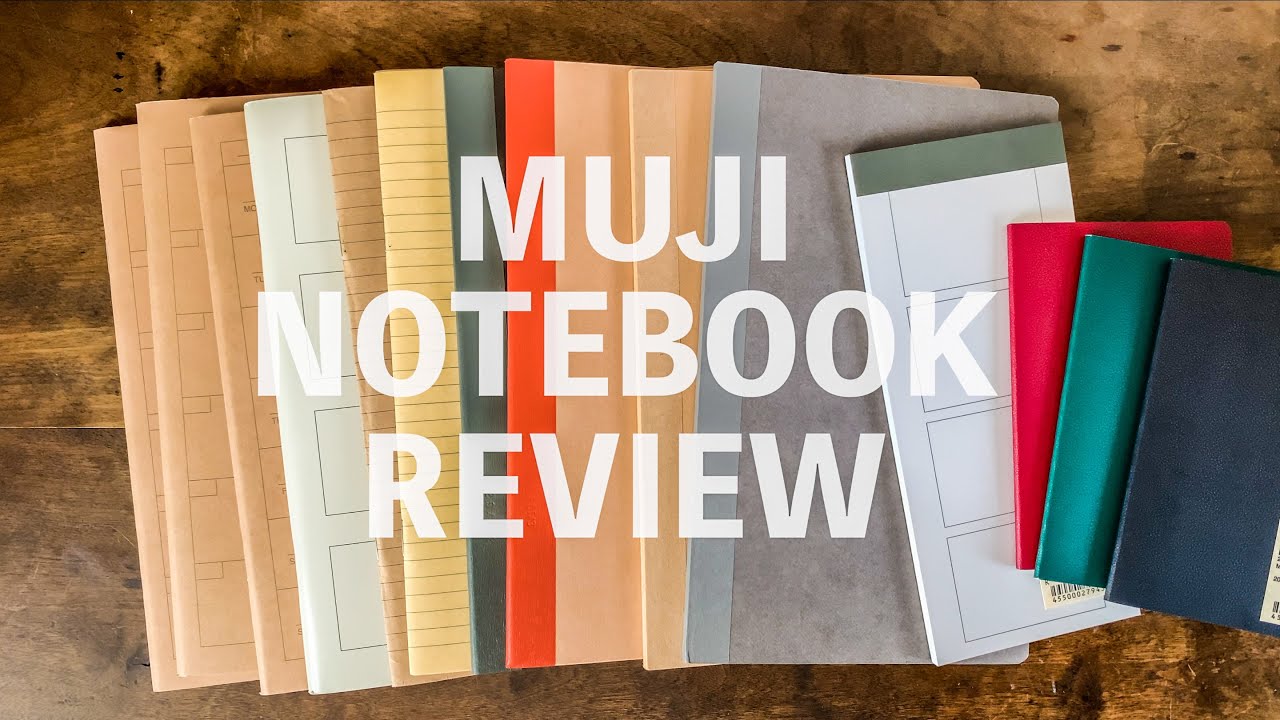 コスパ最強！無印良品のノート購入品紹介！【MUJI 文房具】
