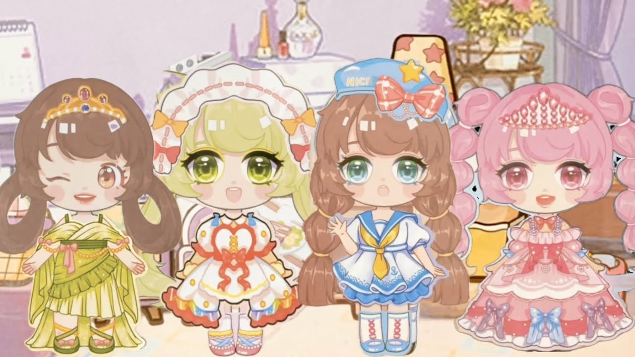 Mix & Match Dress-Up Stickers 💖✨ + Scene Decor Fun‼️