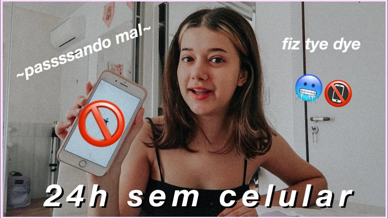 passei 24 horas sem o celular!!! surtos ✨✨
