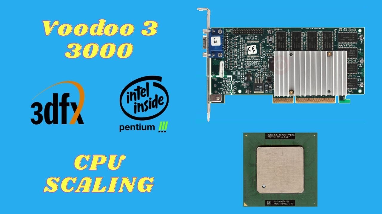 3dfx Voodoo 3 3000 - CPU scaling