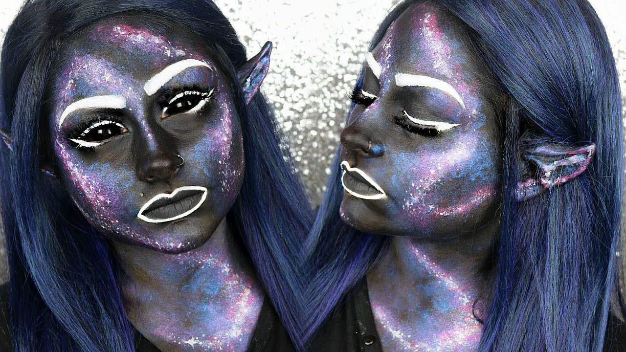 GALAXY FAIRY PRINCESS HALLOWEEN MAKEUP TUTORIAL | Beautybyjosiek | Halloween Makeup | FAIRY PRINCESS