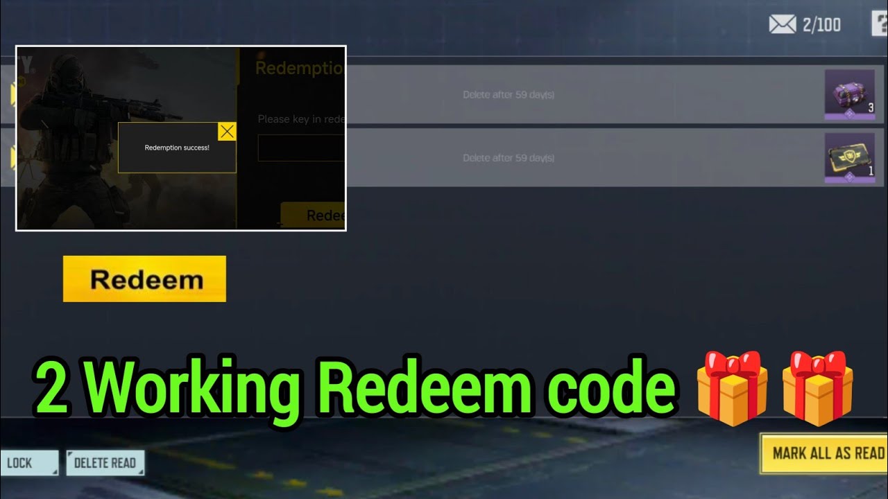 2 NEW TODAY WORKING REDEEM CODE CALL OF DUTY MOBILE 2026 | COD MOBILE REDEEM CODE 2026 GARENA 