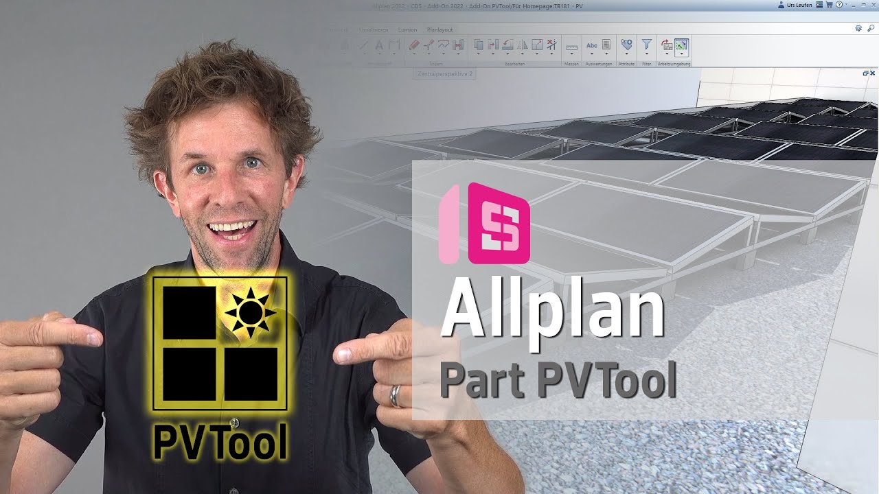 ALLPLAN Part PVTool Praxisbeispiel
