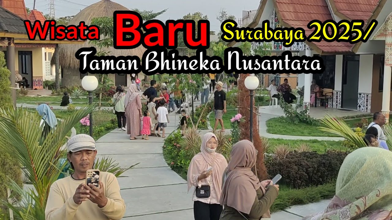 Wisata baru di Surabaya Taman Bhinneka Surabaya