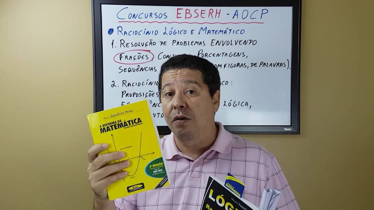 Problemas com FRAÇÕES - Aula 1 - EBSERH - AOCP