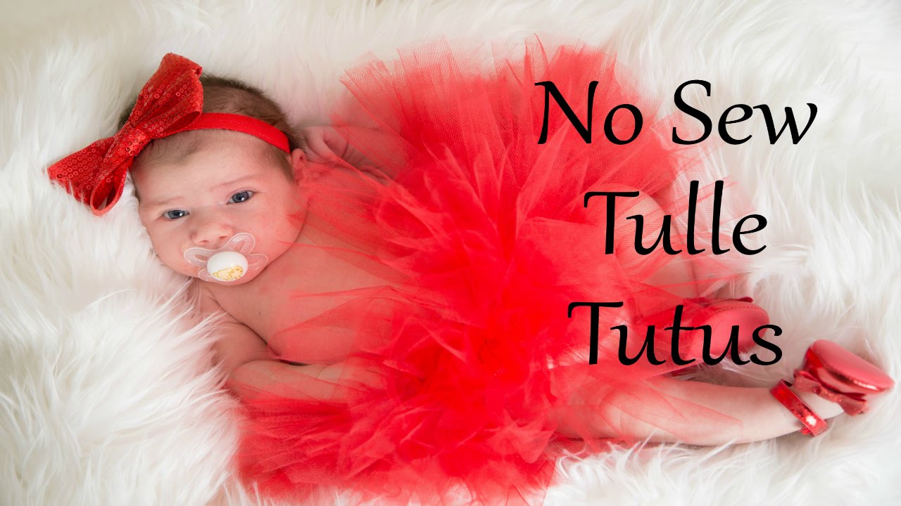 No Sew Tulle Tutu Tutorial ✨ | 2 Easy DIY Methods