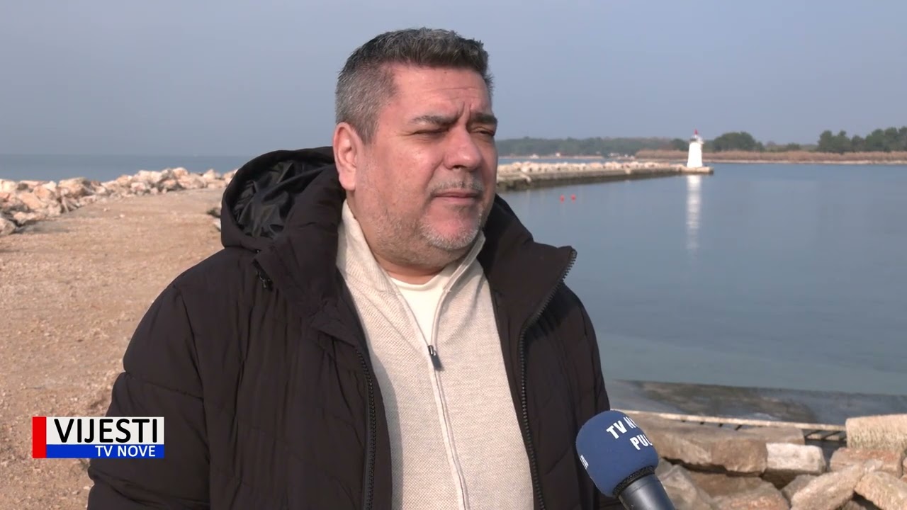 Vijesti TVN - Novigrad:radovi u lučici Dajli