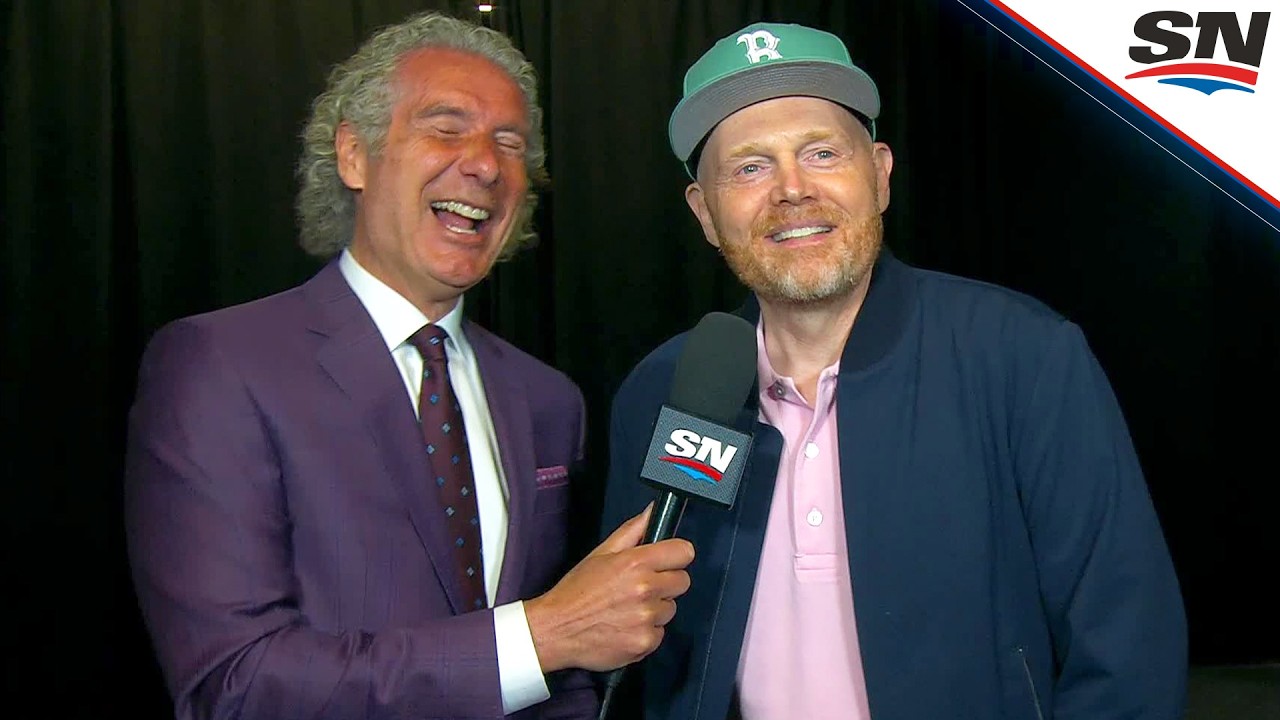 Bill Burr Joins Edmonton Oilers Broadcast with Gene Principe