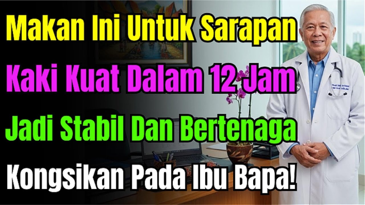 Kajian Terbaru! 8 Makanan Super Ini Pulihkan Otot. Kaki Kuat Semula Dalam 24 Jam. Terbukti Berkesan.