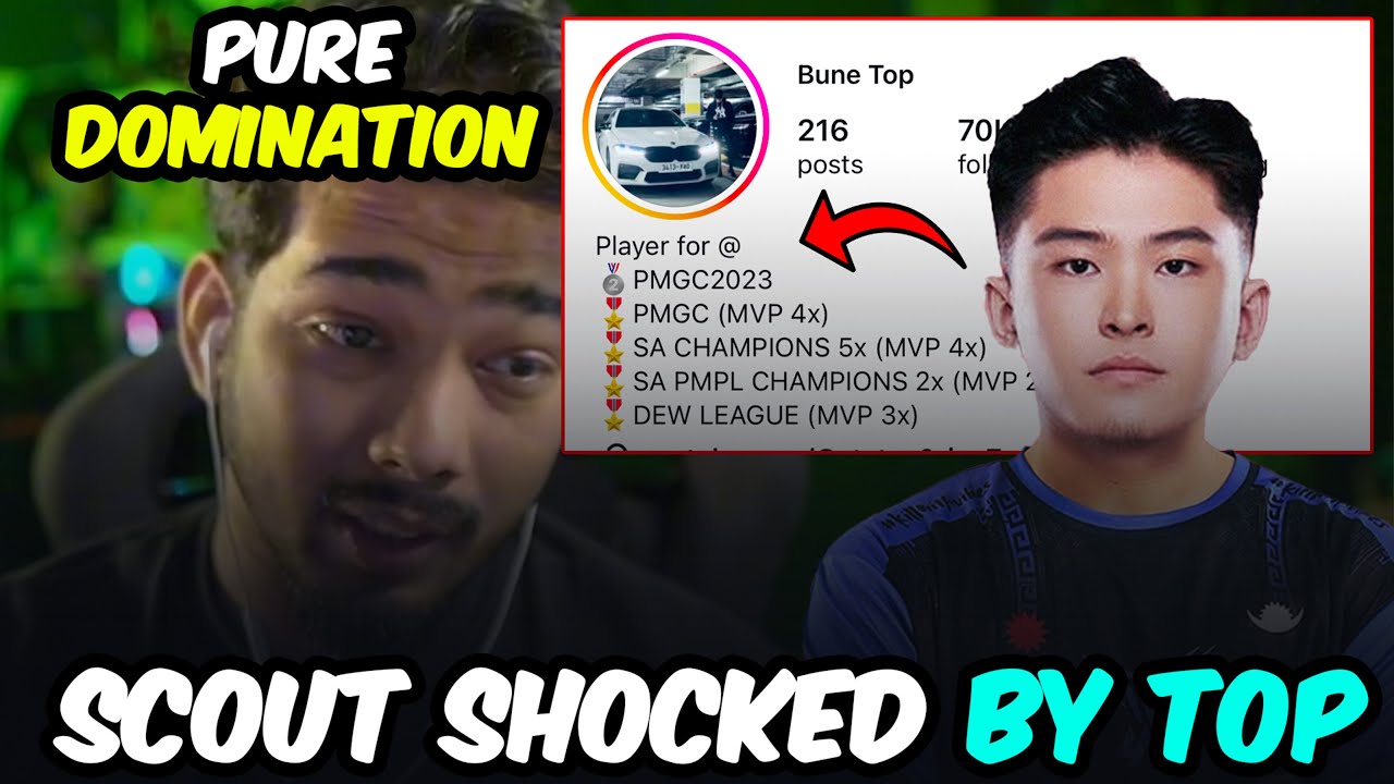 Scout Shocked by APG TOP PUBGM 😱🔥