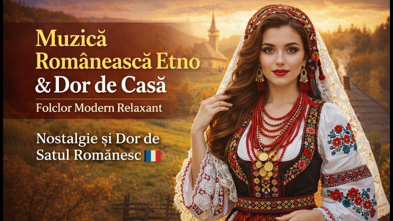 Muzică Românească Etno 2026 🇷🇴 | Dor de Casă & Satul Românesc | Folclor Modern Relaxant