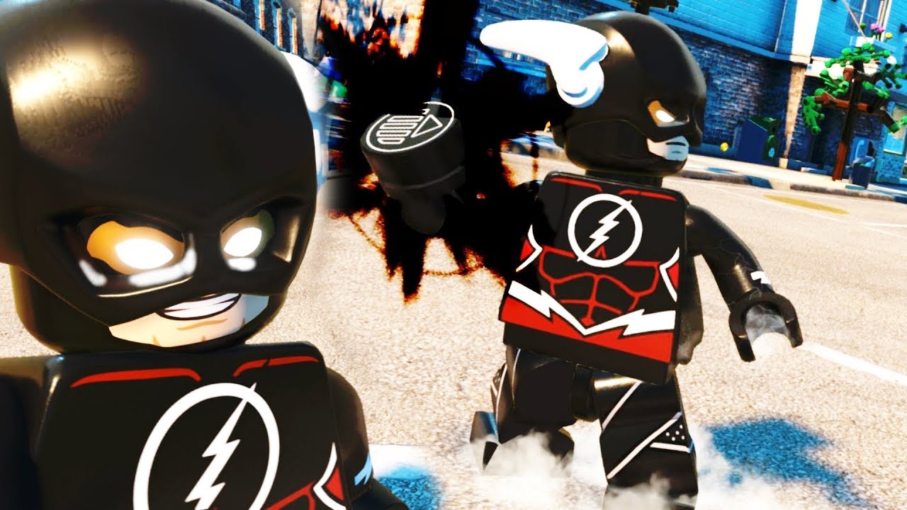 LEGO DC Super Villains - Black Lantern Flash Custom Character