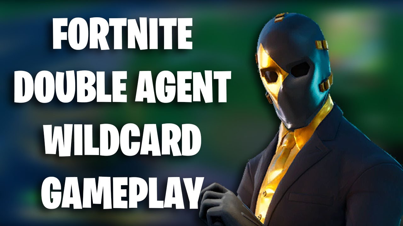 Fortnite - DOUBLE AGENT WILDCARD (SHADOW) GAMEPLAY! (Season 3)