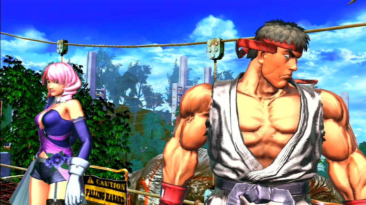 Прохождение Street Fighter X Tekken — Рю и Алиса