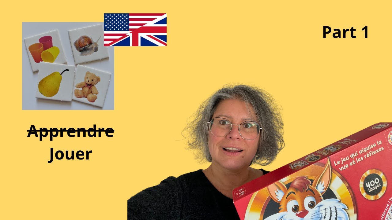 Apprendre l'anglais aux enfants en jouant avec Le Lynx - Part 1