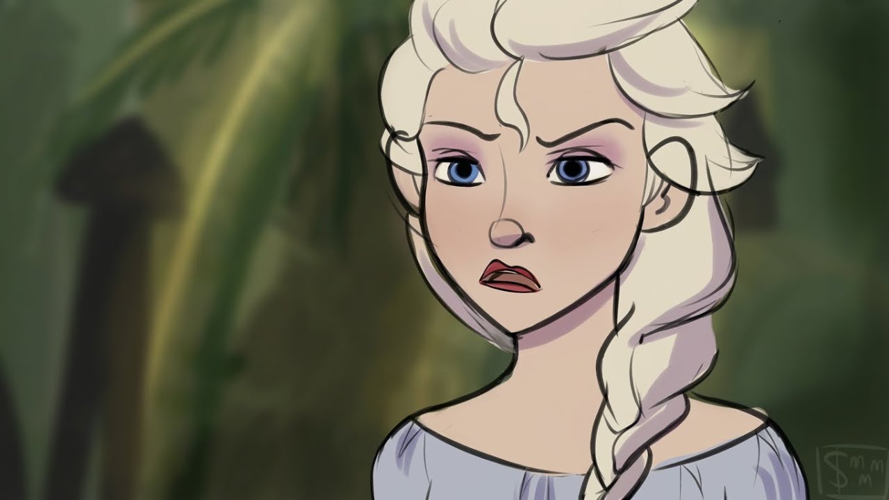 Jack Frost, Anna, and Elsa Fan Comic AI Dub