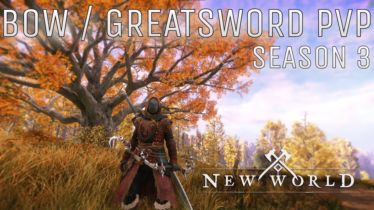 Bow/ Greatsword PvP Arena Melts Players | New World Season 3