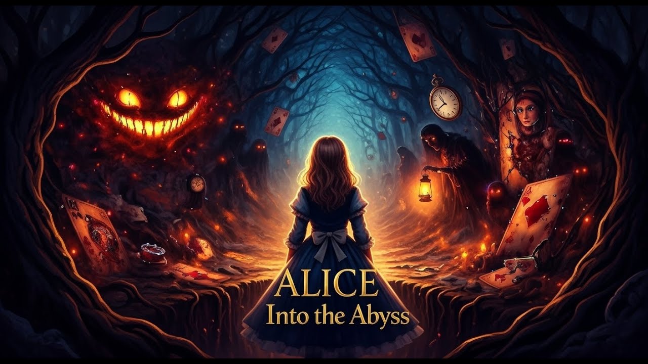 Alice Into the Abyss 🕳️ Dark Fantasy Ambient Music for Focus, Sleep & Imagination (2+ Hours)