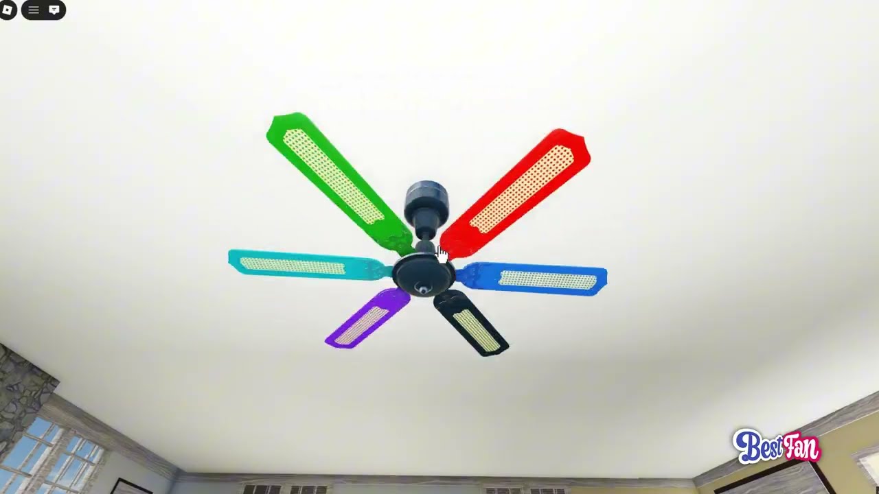The Discovery of a Vintage Roblox Ceiling Fan with saw Blades Hidden in the House!