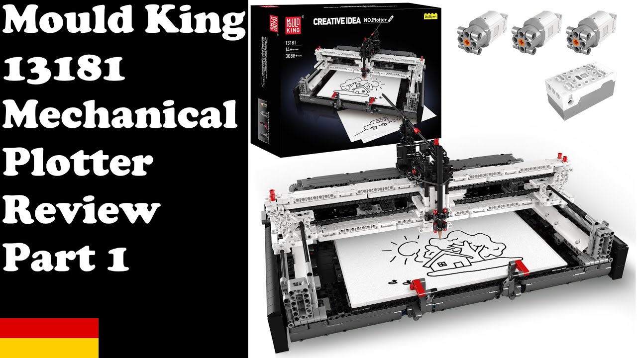 Mould King 13181 - Plotter - Review Part 1