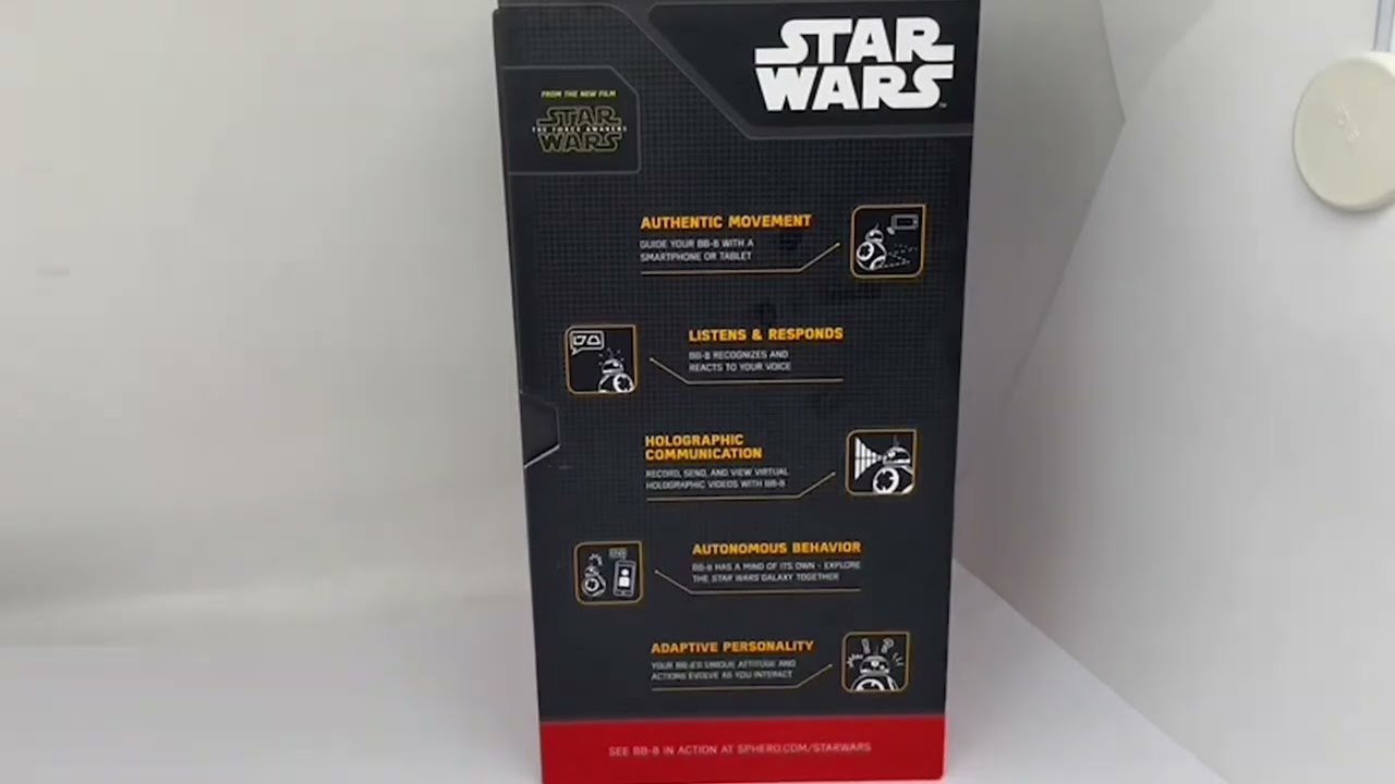 Star Wars 2015 The Force Awakens BB-8 App Enabled Droid from Sphero