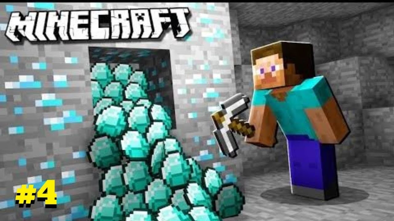 CAN I FIND DIAMONDS IN SECRET CAVES | MINECRAFT SURVIVAL SERIES EP #4