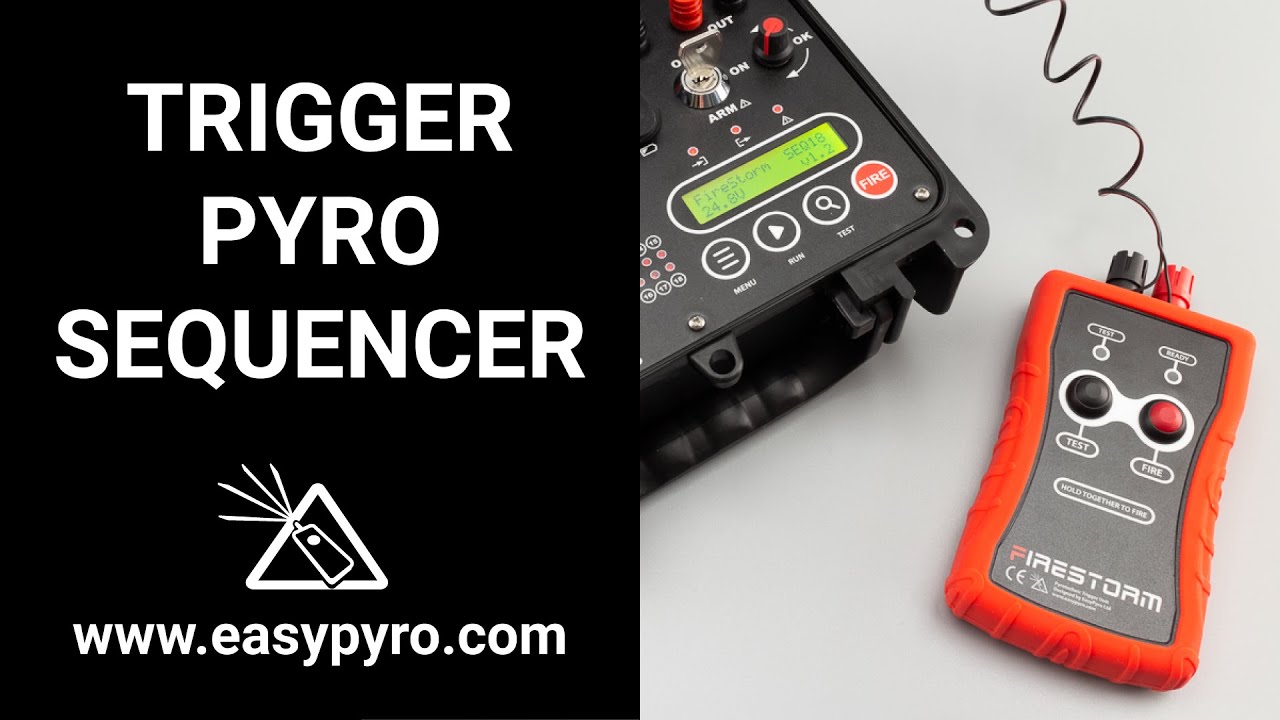 Trigger Pyro Sequencer | FireStorm