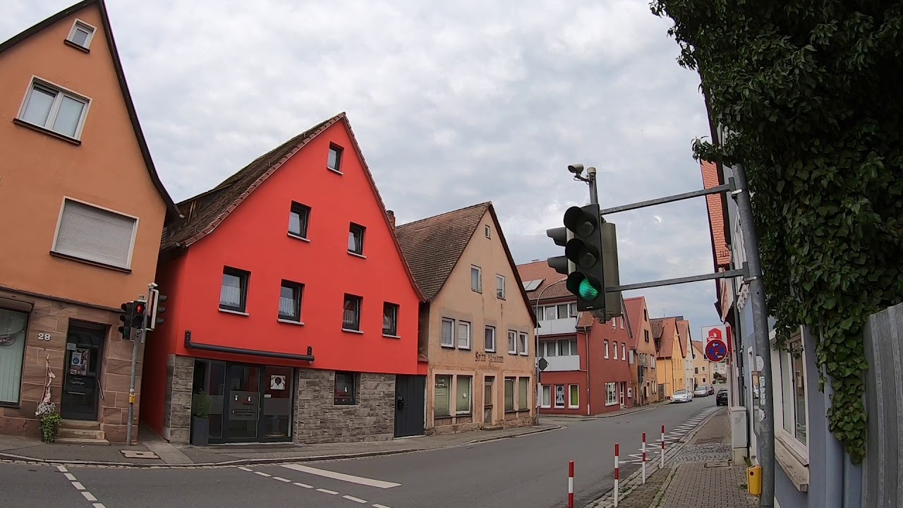 D: Wilhermsdorf. Mittelfranken. Eindrücke aus der Ortsmitte. Juni 2020