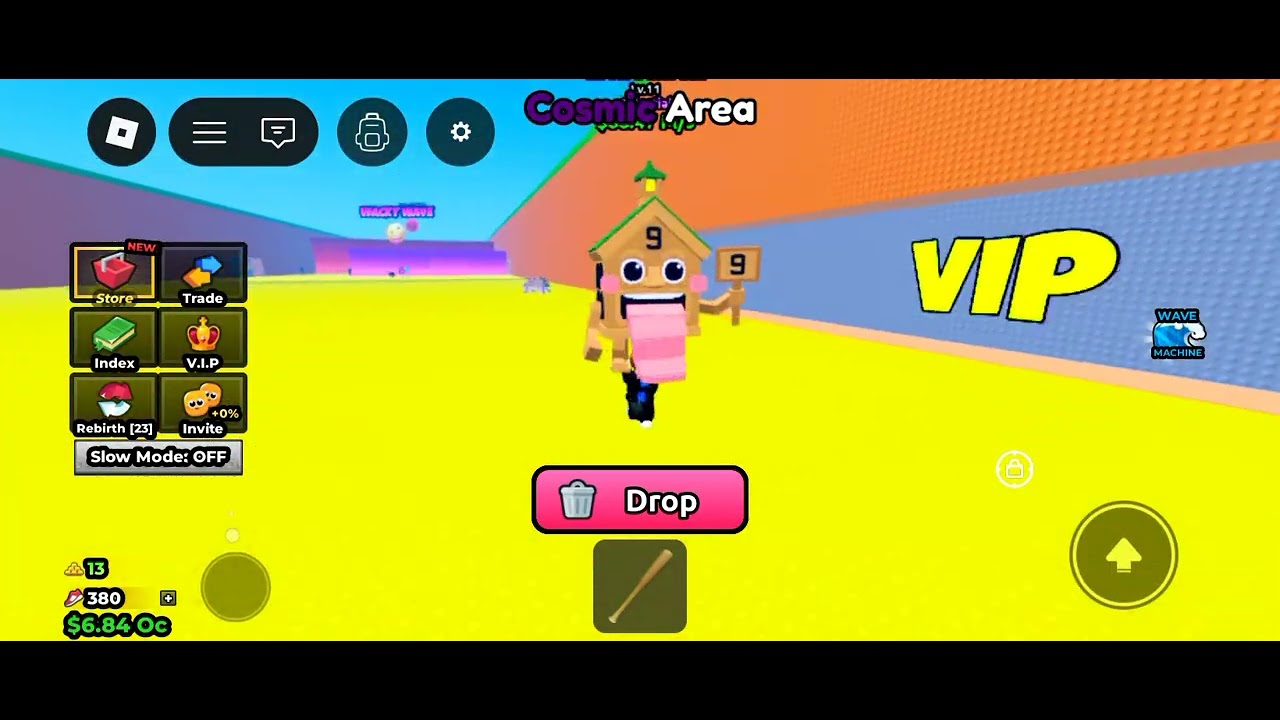 I got my first celestial in escape tsunami for the Brainrod