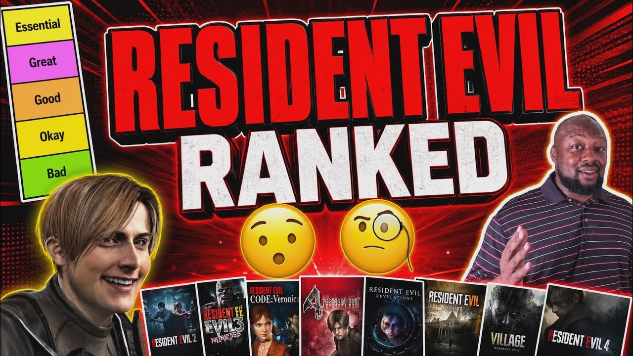 Resident Evil Games: The Ultimate Tier List