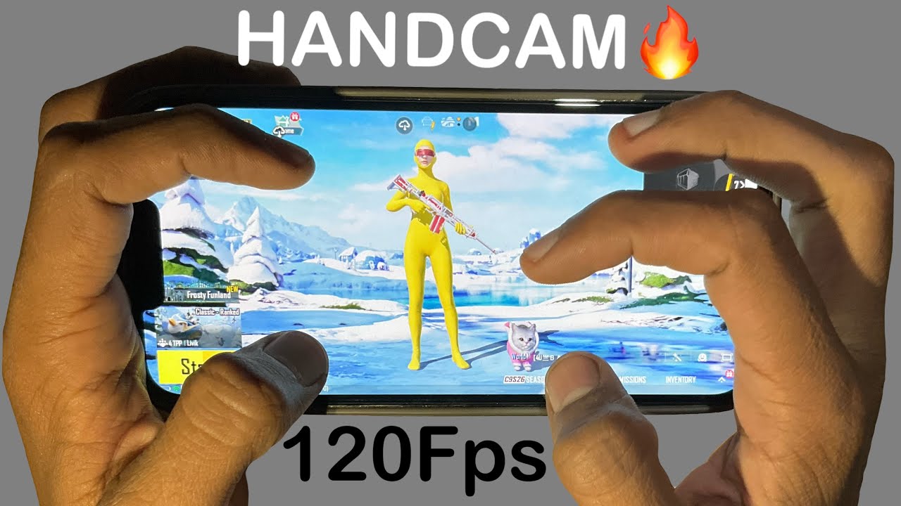 NEW UPDATED 4.1🔥IPHONE 13 PRO MAX HANDCAM TEST PUBG IN 2025 PUBGMOBILE