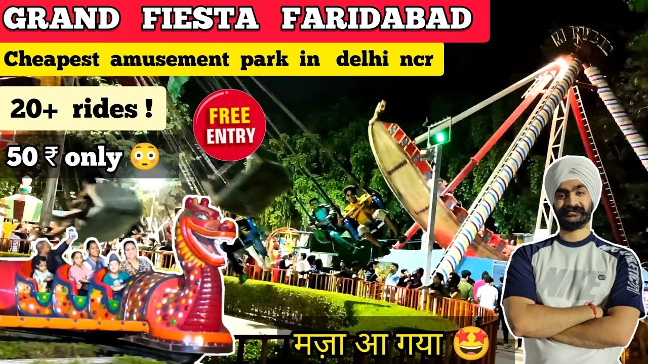 Town park faridabad sector 12 - Grand fiesta faridabad ticket price, timings, 20+ rides | Town park