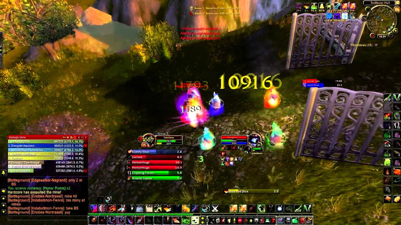 Blood Elf rogue PvP legendary daggers