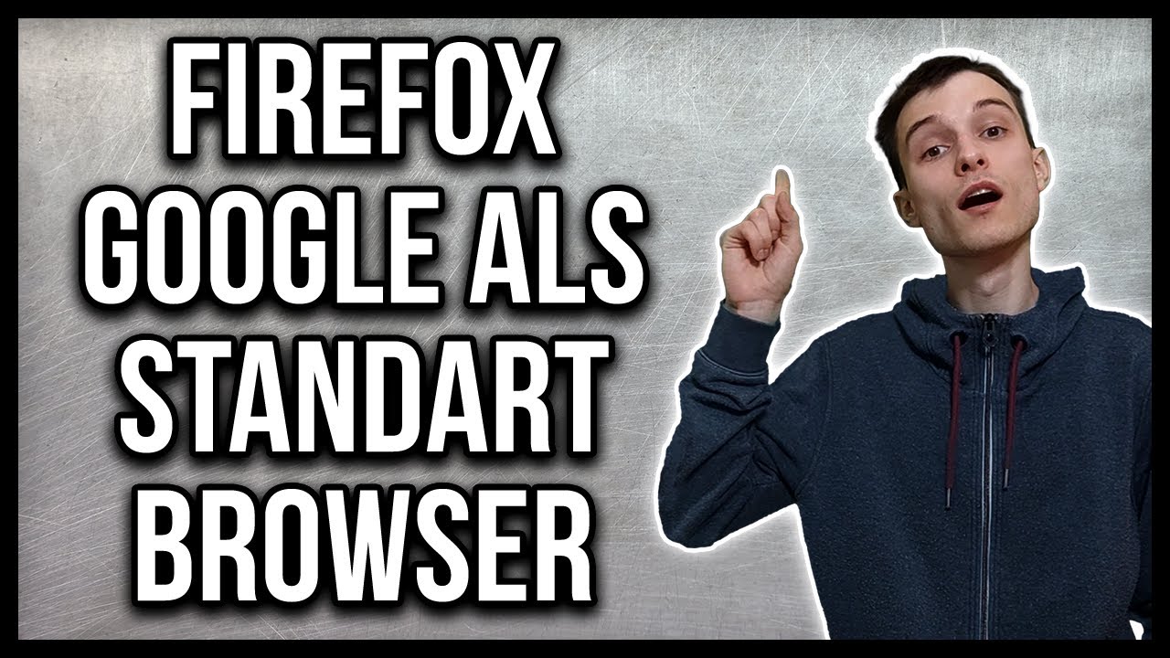 Firefox Google als Browser Startseite einrichten