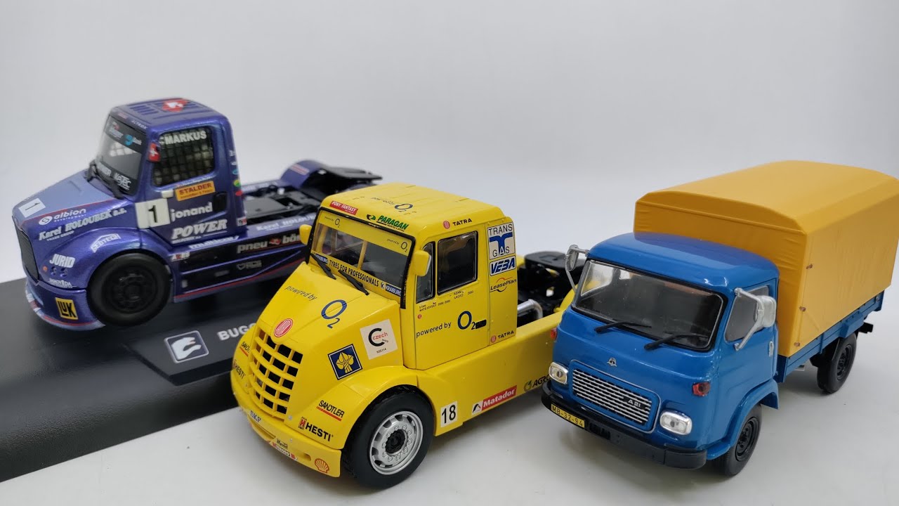 Kultovní náklaďáky minulé éry č. 69 - Avia A21 N, č. 67 - Tatra Jamal SRT EVO IV DeAgostini v. Abrex