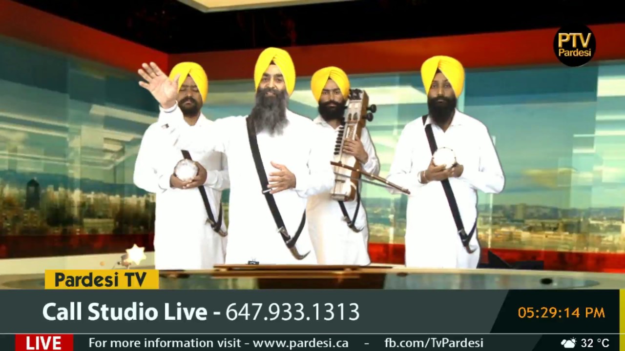 Dhadi Darbar Bhai Didar SIngh Sangatpura live on Pardesi Tv