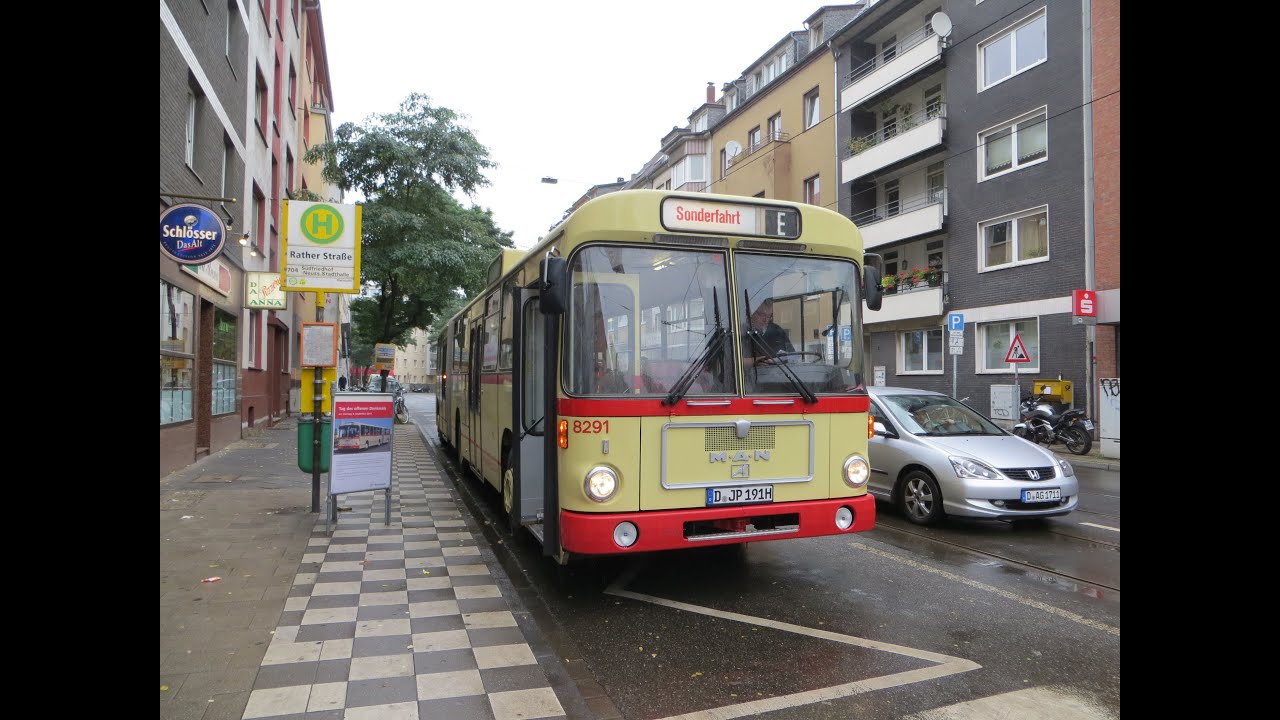 [Video] Bus MAN SG 192 | #8291 | Rheinbahn AG Düsseldorf (2013)