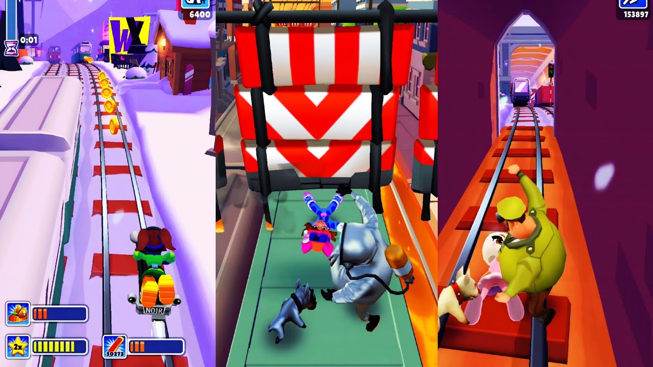 Subway Surfers: Special Challenge 🆚 No Floor (Floor Is Lava) 🆚 Winter Xtreme