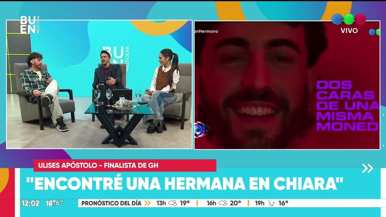Ulises Ap&oacute;stolo, el cordob&eacute;s que la rompi&oacute; en GH