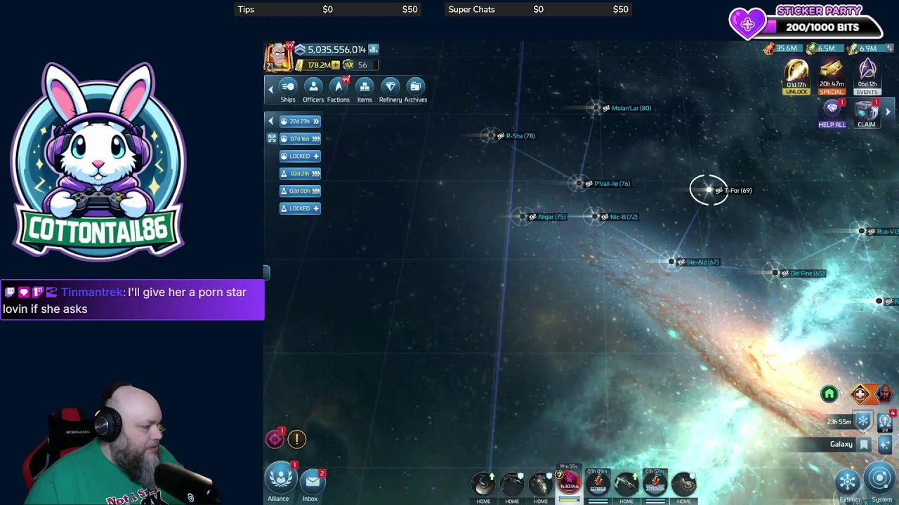 Mining Monday - Stage is open - First Contact Pt 1 🐰 Star Trek Fleet Command
