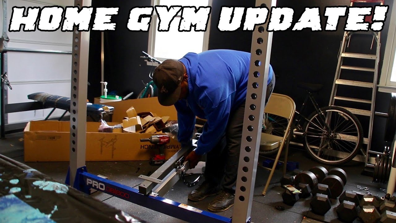 HOME GYM UPDATE VIDEO! GOT NEW EQUIPMENT