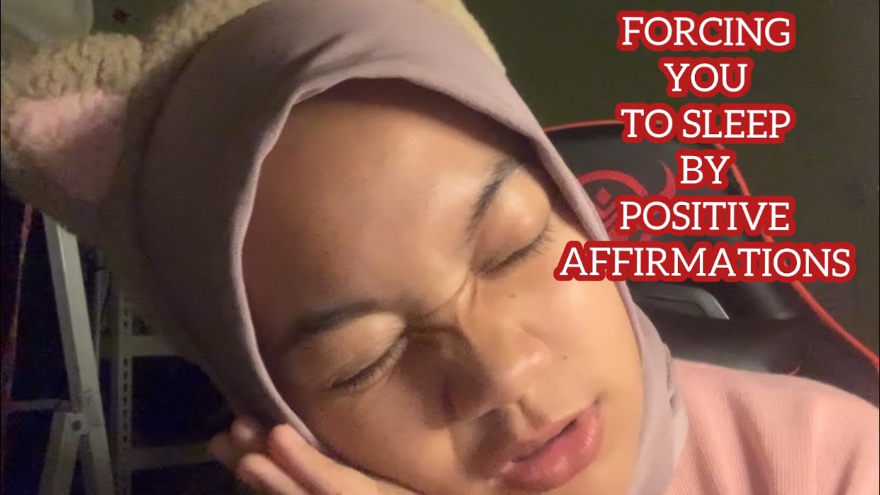 paksa korang tidur dengan plucking aura negative pada minda ASMR | softspoken,positive affirmations