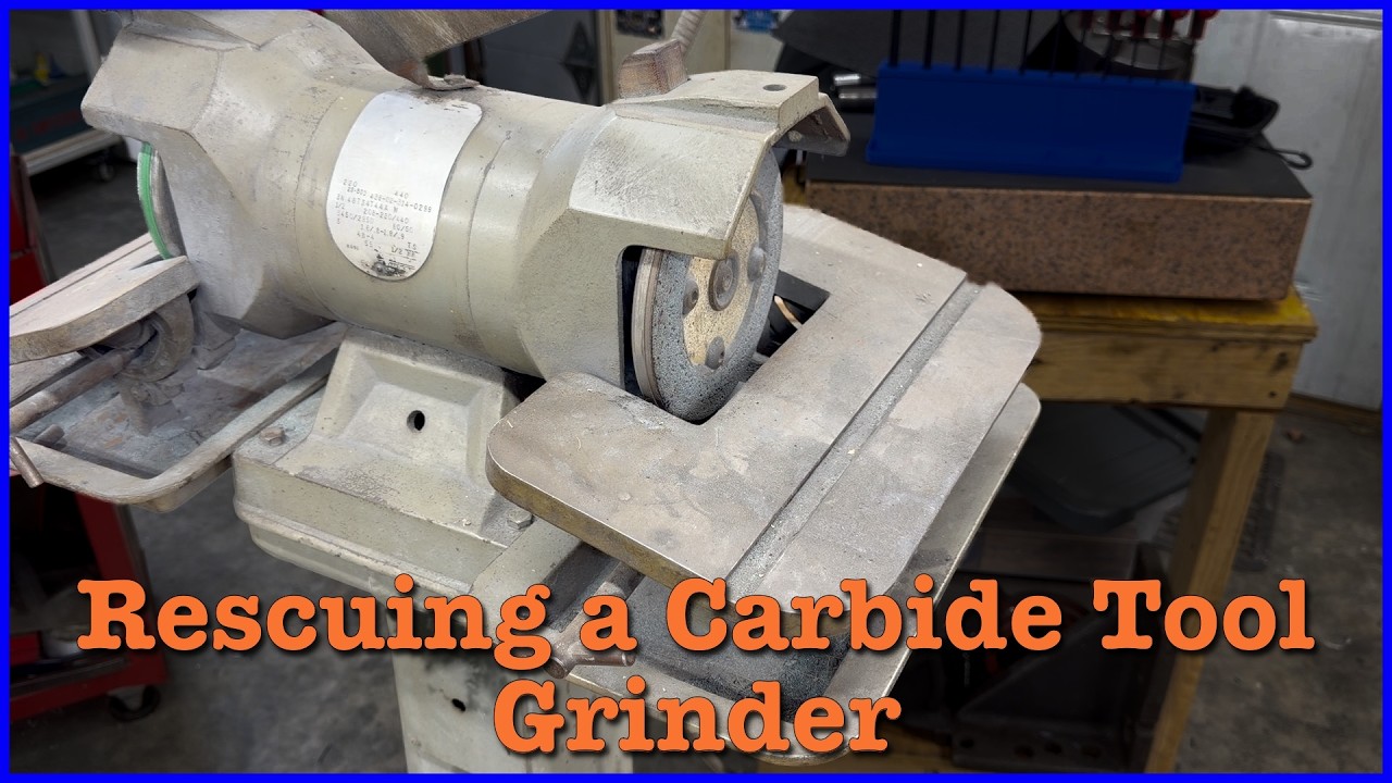Rescuing a Rockwell Delta 6 in. Tool Grinder - Disassembly
