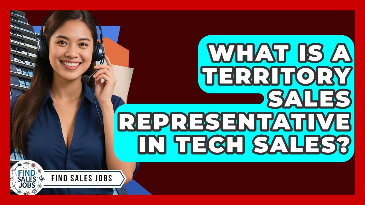 What Is a Territory Sales Representative in Tech Sales? | Find Sales Jobs