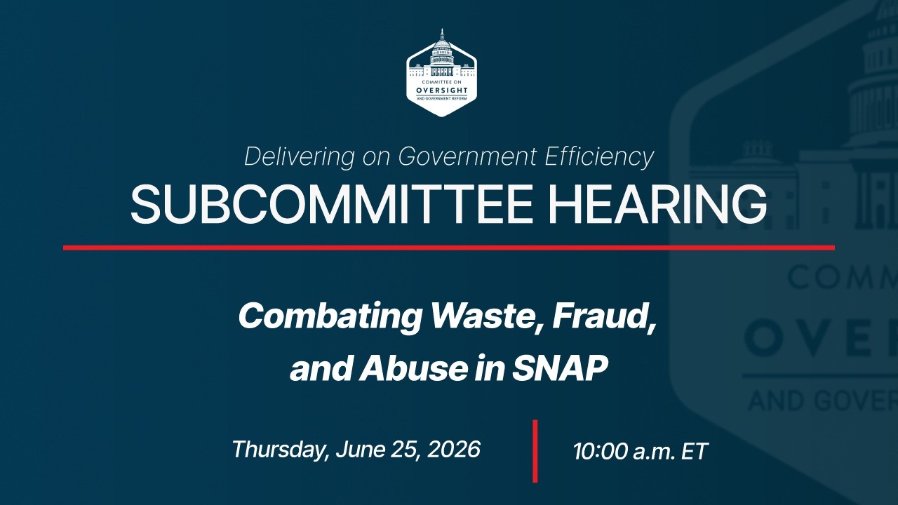 Combating Waste, Fraud, and Abuse in SNAP