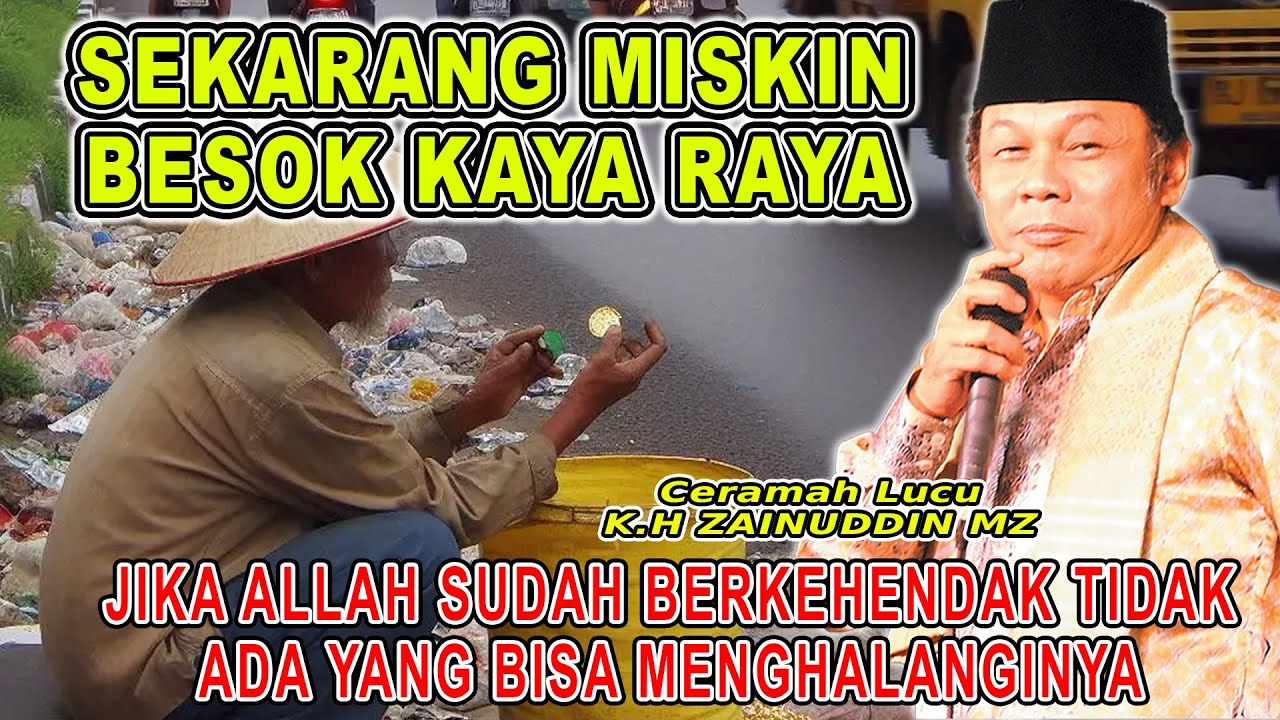 K.H ZAINUDIN MZ - JIKA ALLAH SUDAH BERKEHENDAK TIDAK ADA YANG BISA MENGHALANGINYA