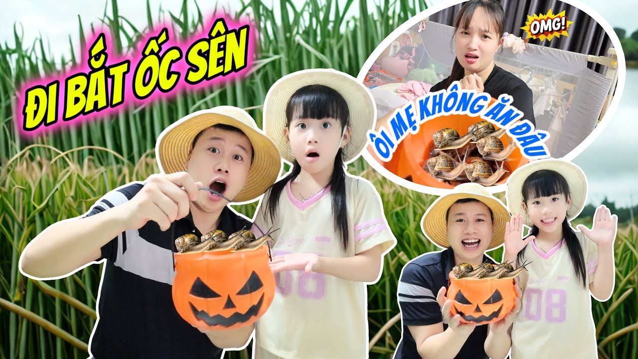 MiMi Và Bố Hoàng Bí Mật Sinh Tồn Đi Bắt Ốc Sên Tạo Bất Ngờ Cho Mẹ Huế, MiLo Sau Trận Mưa Bão Lớn