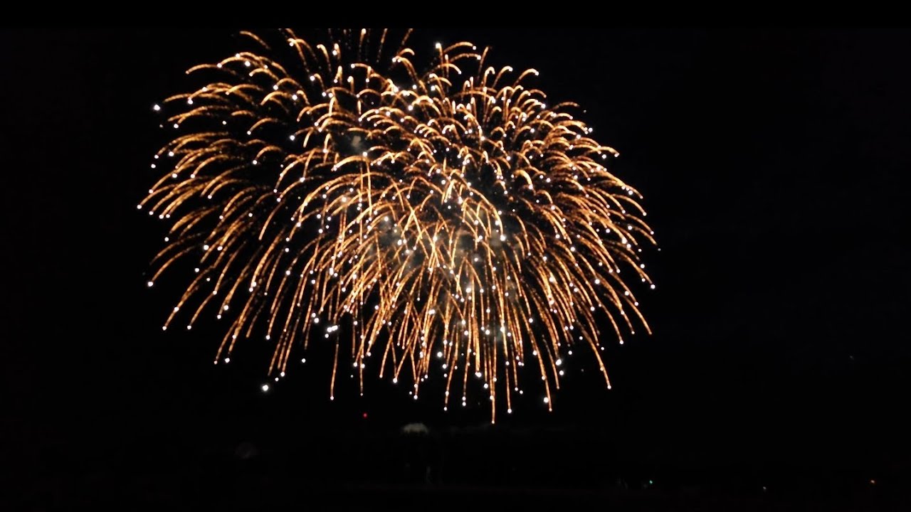 Wolfsburg volksfest 2025. Abschluss Feuerwerk.