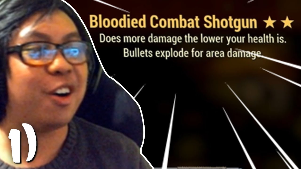 Fallout 76 - BLOODIED EXPLOSIVE SHOTGUN! from the Legendary Vendor! (Lootbox Opening #1)